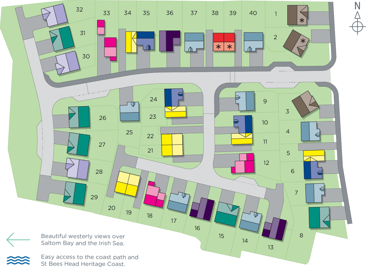 Saltom Bay Heights Houses for Sale Whitehaven Cumbria CA28 Buy