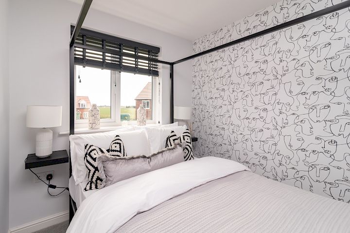 Grey standard Gleeson bedroom